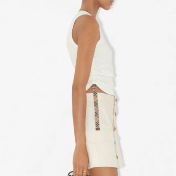 BURBERRY FESTIVAL COTTON BLEND TANK TOP SIZE MEDIUM NWT - Picture 3 of 6